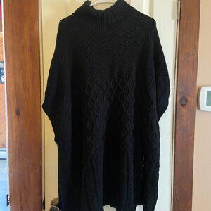 Lane Bryant Black 22/28 Sweater Tunic/Vest